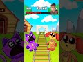 CATNAP RAILWAY SHAPES CHALLENGE #FUNNYVIDEO #COMEDY #RAINBOWFRIENDS #CARTOON