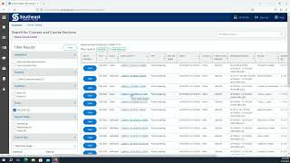 Registering for a Class on WebAdvisor