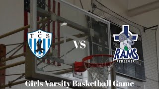 TCS vs Redeemer Lutheran Girls Varsity Basketball Game