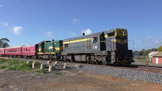 The Very Last Passenger Train to Sea Lake in Victoria - R707 Operations.