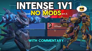 Intense 1V1 With Commentary (No Mods) [Mech Arena]