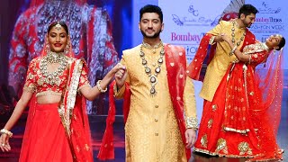 Surbhi Chandna Ramp Walk With Husband Karan Sharma At Bombay Times Fashion Week 2024