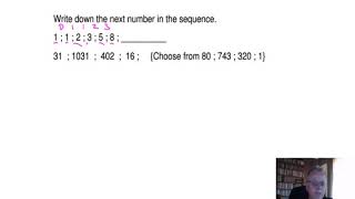 Number patterns without a constant difference or ratio demo