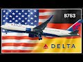 Delta Airlines Düsseldorf - Atlanta Boeing 767-300 BASIC Economy Class Trip Report