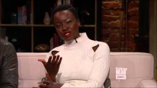 Talking Dead - Danai Gurira on first scene with Jesus