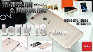 LeTV 1S/X500 (Hands-on) Fingerprint ID, Helio X10 Turbo MTK6795 - Video by s7yler