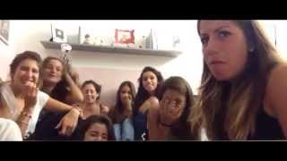 9 GIRLS REACT TO 2 GIRLS 1 CUP!! 🇮🇹