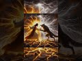 jesus vs demonic wolf #jesuschrist #jesus #god