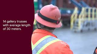 Rio Tinto | What's involved in offloading conveyor pieces at BC Works?