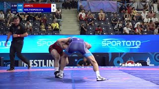 Eighth Final • GR 71Kg • Seongmin JANG (KOR) vs. Arionas KOLITSOPOULOS (GRE)