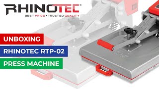 UNBOXING Rhinotec RTP-02 Press Machine