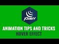 How to do a hover effect with jquery