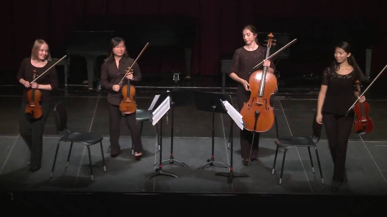 Bartok String Quartet No 1 In A Minor 3rd Movement Youtube