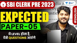 SBI Clerk Pre 2023 | English Expected Paper - 05 | English | Vishal Parihar