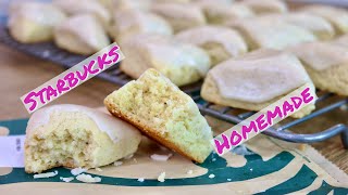 How to Make VANILLA BEAN SCONES | DIY Starbucks Homemade COPYCAT Vanilla Bean Scones