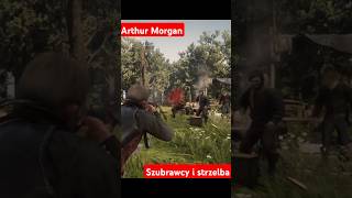 Wjazd do obozu Szubrawców #rdr2 #arthurmorgan #gaming #shorts