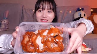 無剪輯吃播 | ASMR Peking Duck! 北京烤鴨！皮脆肉嫩，滿口留汁！【余多多吃飯啦】