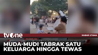 Mobil Tabrak Motor Tewaskan Sekeluarga di Pekanbaru | Kabar Utama tvOne