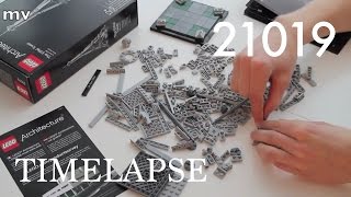 Lego Architecture 21019 - The Eiffel Tower (Timelapse)