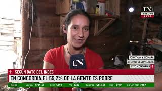 El estigma de Concordia, la ciudad más pobre del país