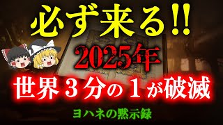 【今すぐ備えて!!】2025年予言で最新技術との恐るべき一致！破滅の予言から生き延びることができる人とは？【ヨハネの黙示録】