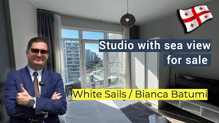 Studio for sale in multifunctional residential complex business class WHITE SAILS, Batumi