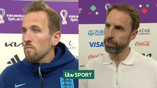 England captain Harry Kane and manager Gareth Southgate reflect on World Cup exit | ITV Sport