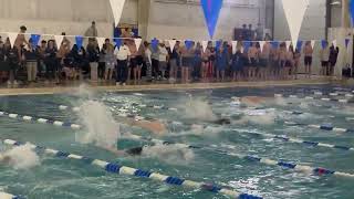 2025 Shore Conference Swimming Championships: Race #1 Boys Medley Relay