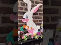 diy vintage easter bunny decoration