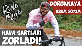 Half Everesting Challenge! Bolu Dorukkaya'da 2000m'de zor şartlarda tırmanış | Yol Bisiklet Vlog 29