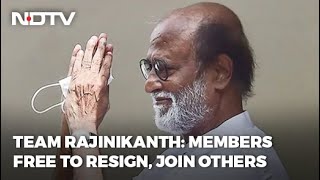 Free To Join Other Parties: Team Rajinikanth As Some Members Move To DMK