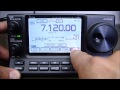 alpha telecom icom ic 7100 review inside view demonstration features and functions