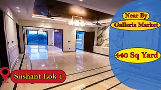 Builder Floor 440 Sq Yard 4 Bhk With Separate Pooja Space Premium Location Block B Sushant Lok 1