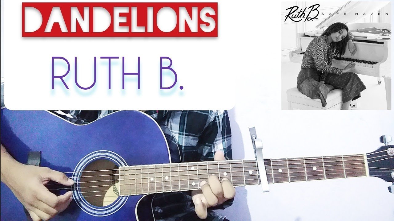 Dandelions - Ruth B. Guitar Lesson Main Riff + Melody Full Tutorial ...