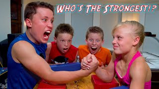 Who is the Strongest Ninja Kid? WWE SuperStar Challenge!
