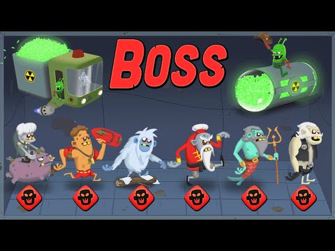 ZOMBIE CATCHERS BOSS ZOMBIES (ciudad infestada) #zombiecatchersgame