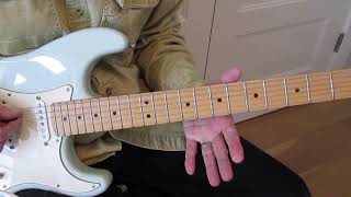 Jimi Hendrix Style Hammer-ons Using 3 Chord Shapes (Guitar Lesson)