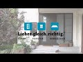 lieber.gleich.richtig montage einer aluminiumhaustüre mit seitenteil