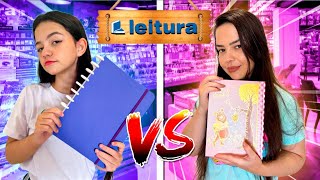 🤩MATERIAL da KEKE VS MATERIAL da NATY - DESAFIO VALENDO 500 REAIS!