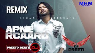 Saade Competition Ch Banda Koi Na Assi Apne Rcaard -  Dhol Mix - Simar Doraha #preetobeatz