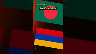 Countries That Hate Bangladesh VS Countries That Love Bangladesh. #hatelove  #shorts #countries