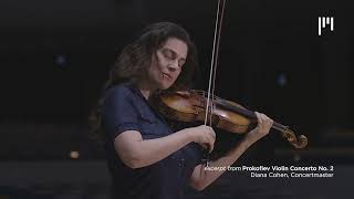 Calgary Phil Concertmaster Diana Cohen on Sergei Prokofiev’s Violin Concerto No. 2