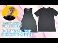 How To Cut A T-Shirt Into A Tank Top / Muscle T-Shirt