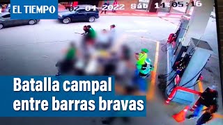 Violenta batalla campal entre barras bravas de Nacional deja 5 heridos, uno grave | El Tiempo
