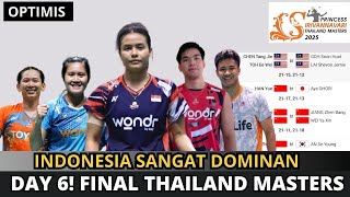 JADWAL FINAL THAILAND MASTERS 2025 #thailandmaster2025