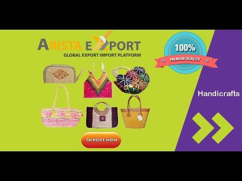 Bangladeshi Handicraft Products - AristaExport.com - YouTube