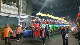 20181028@台南關廟山西宮戊戌科五朝王醮遶境_花園上帝公壇蜈蚣陣