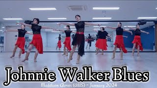 Johnnie Walker Blues Linedance | High Improver-Waltz | Demo | 초중급라인댄스 | ⭐KSLDA 교육위원 이희선