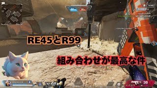 RE45とR99の組み合わせが強い【APEX LEGENDS】