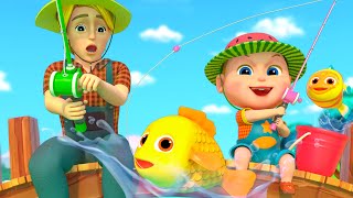 Playdate At The Beach Song - Outdoors, Fishing Cartoon | Super Sumo Nursery Rhymes & Kids Songs